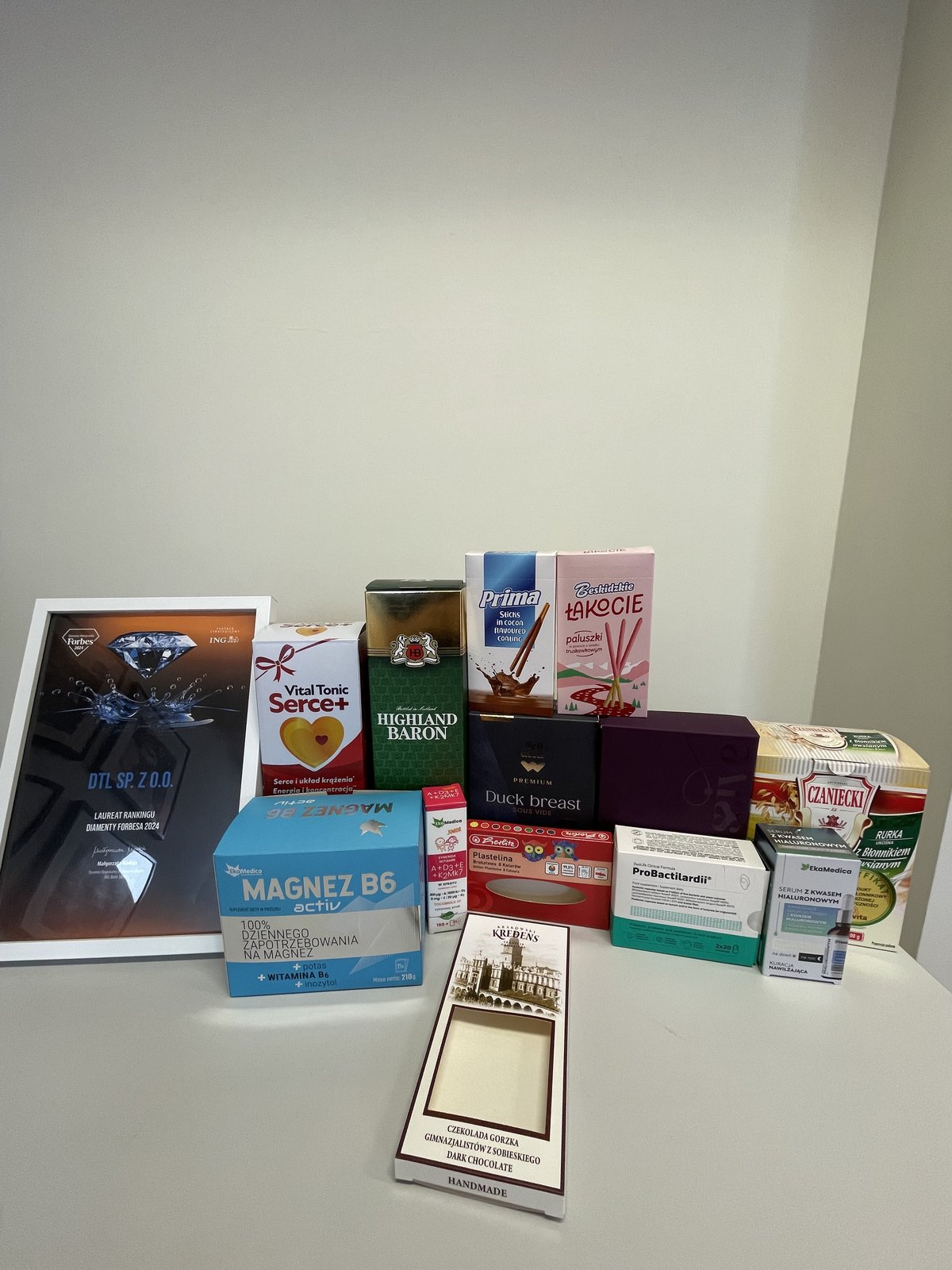 Drukarnia DTL — laureat rankingu Diamenty Forbesa 2024 i opakowania produktów kosmetycznych, farmaceutycznych, spożywczych i alkoholowych